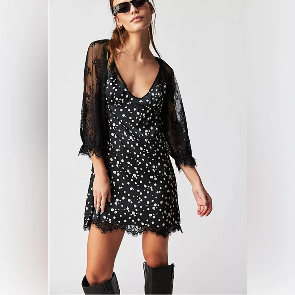 Free People About That Mini Dress - Picture 1 of 2